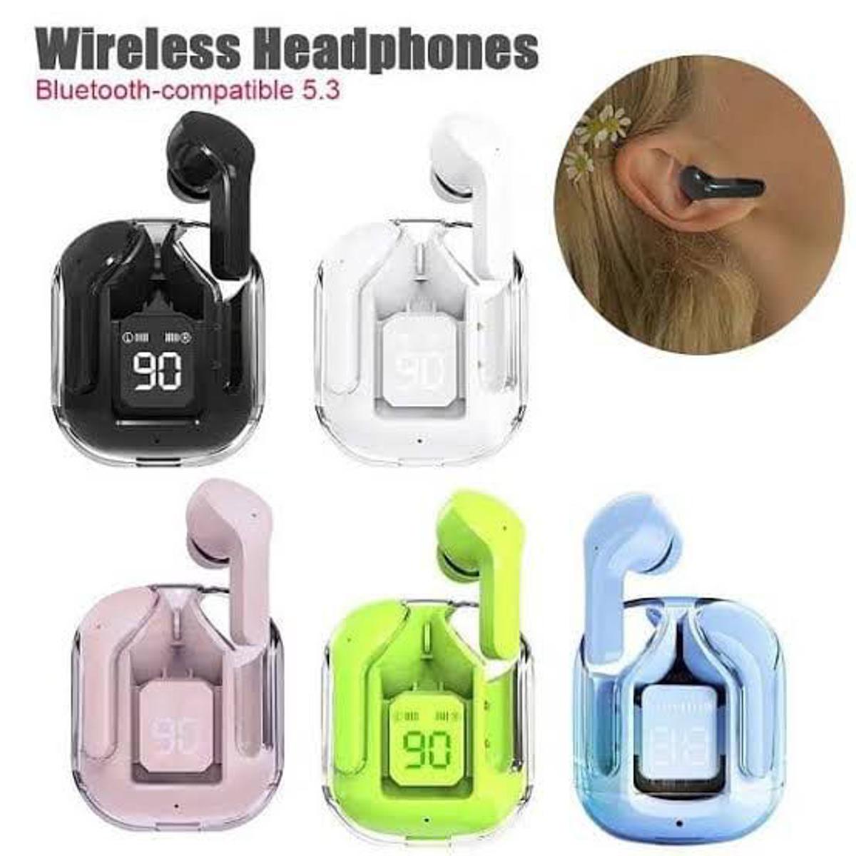 Air31 Wireless Earbuds Transparent With Deep Bass & Battery Display  ||  Air31 Earbuds Wireless Transparent Bluetooth 5.3 Air 3