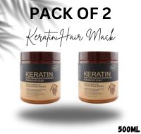 Pack Of 2 | Keratin Hair Mask Treatment Your Secret To Shiny  ||  Healthy Hair – 500ml