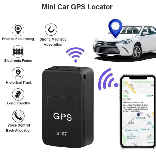 GPS Tracker Titanium Quality With Box  ||  GF07 Wireless Mini Magnetic GPS Tracker Car Tracking Device