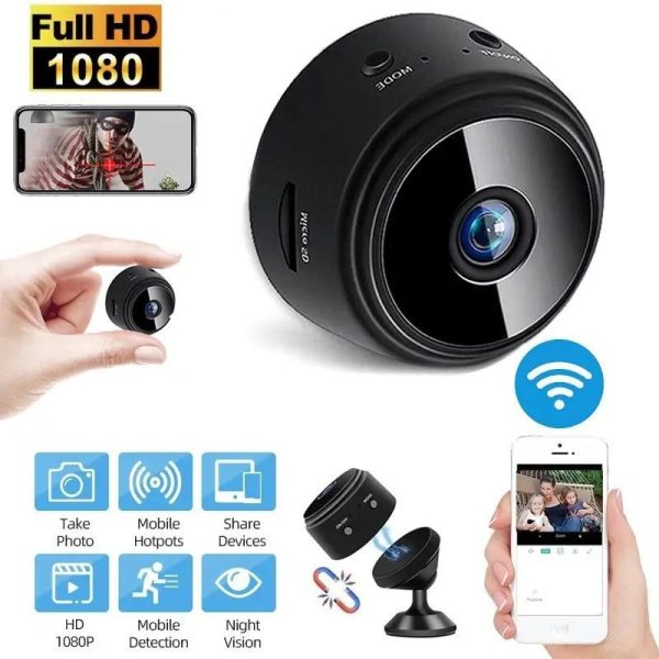 Mini Portable Wireless A9 Security Camera 1080P HD