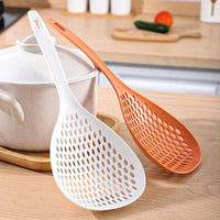 Thumbnail for Scoop Colander Strainer Spoon || Durable Slotted Strainer