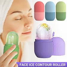 Silicone Face Ice Roller For Face || Enhance Skin Glow Shrink &tighten Pores