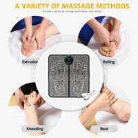 Thumbnail for Ems Foot Massager Mat  ||  Electric Usb Charging Smart Display Pad