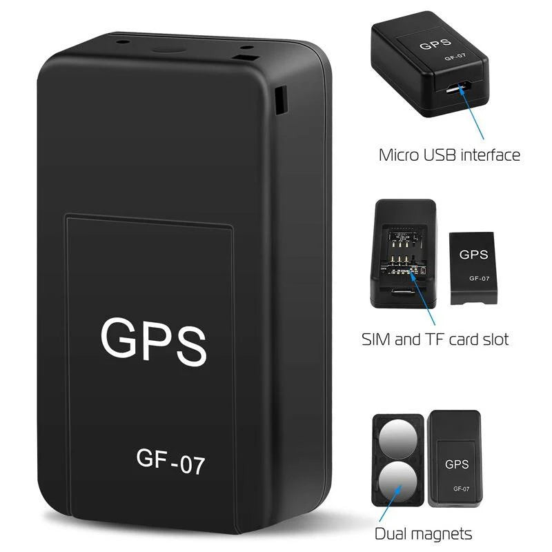 GPS Tracker Titanium Quality With Box  ||  GF07 Wireless Mini Magnetic GPS Tracker Car Tracking Device