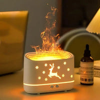 Thumbnail for Flame Design Humidifier  ||  Mist Humidifier Night Light