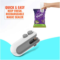 Thumbnail for Mini Sealing Machine For Snack Storage  ||  Plastic Food Heat Sealing Machine