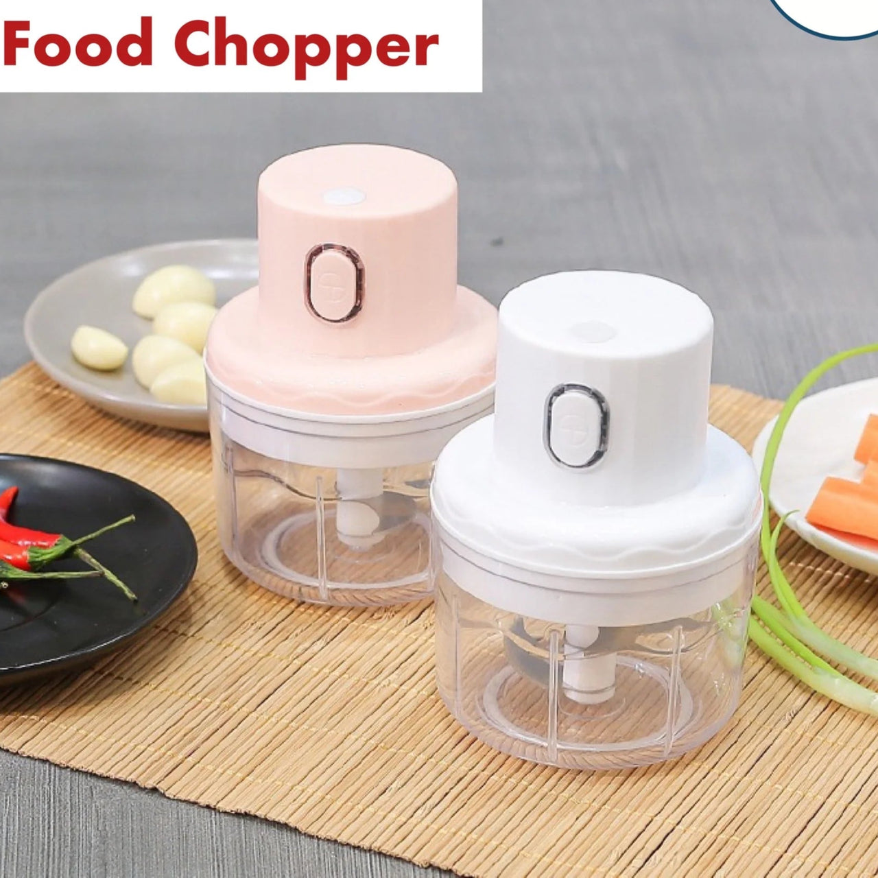 Wireless Mini Electric Food Chopper || Electric Food Grinder