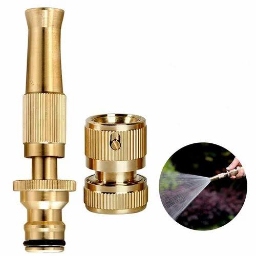 Pack of 2 Multi-Functional High-Pressure Metal Water Spray Nozzles