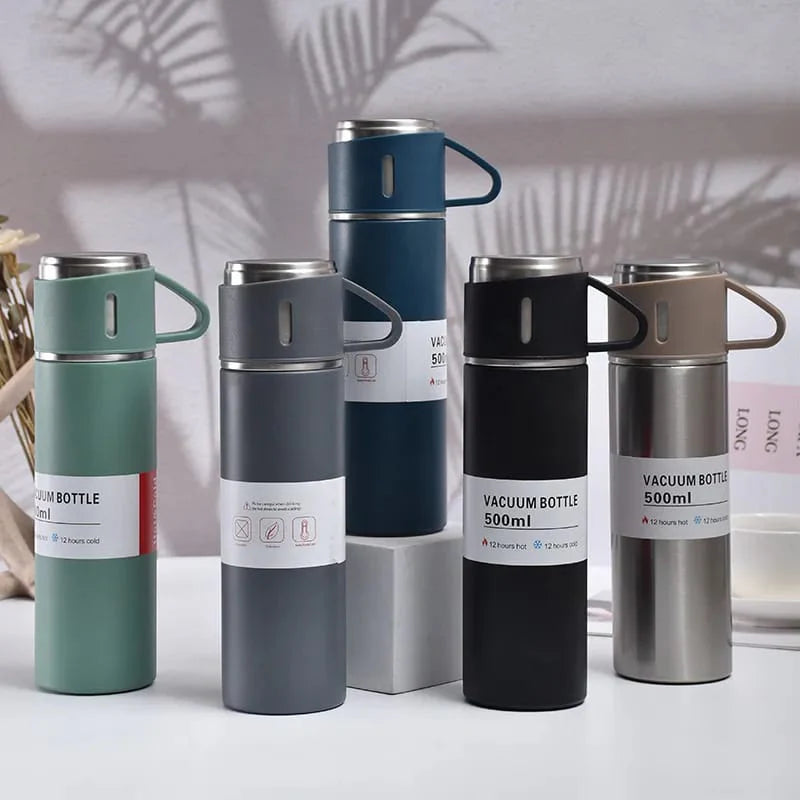 Stainless Steel Vacuum Flask  ||  Gorgeous Stainless Steel Vaccum Bottle - Carrefour