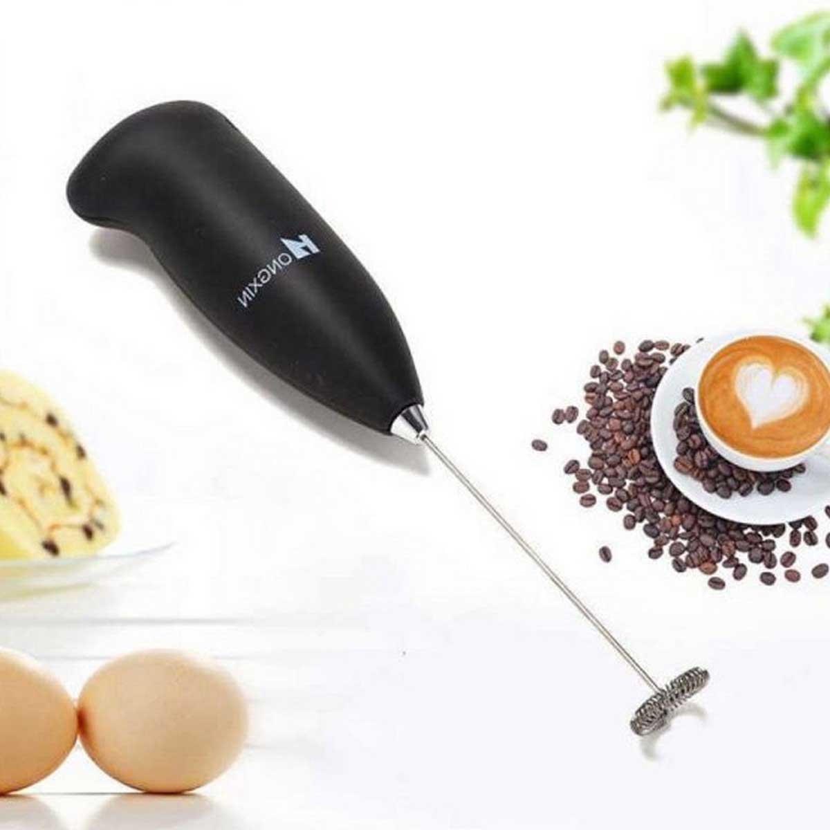 Rechargeable Electric Coffee Mixer Egg Beater  ||  Handheld Electric Milk Frother