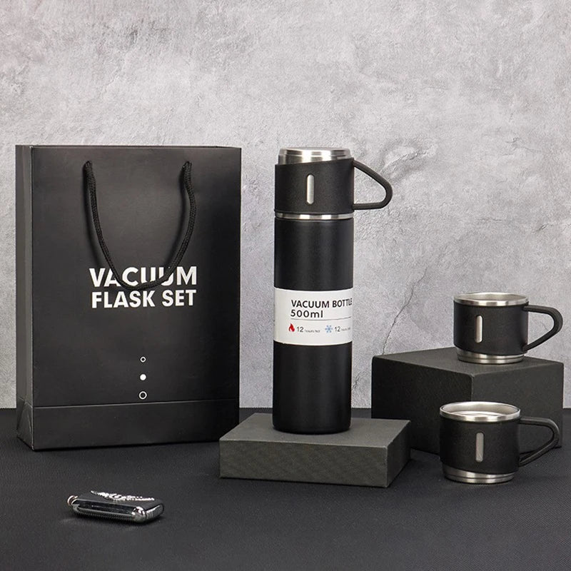 Stainless Steel Vacuum Flask  ||  Gorgeous Stainless Steel Vaccum Bottle - Carrefour