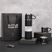 Thumbnail for Stainless Steel Vacuum Flask  ||  Gorgeous Stainless Steel Vaccum Bottle - Carrefour